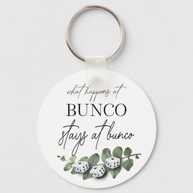 Chaveiro Eucalyptus Floral Bunco Elegante (Frente)