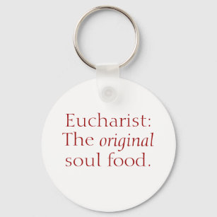 Chaveiro Eucharist: A Cadeia-Chave Original do Botão de Com