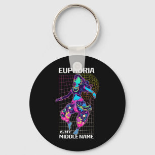 Chaveiro Euforia É Meu Nome Médio Energia Rave