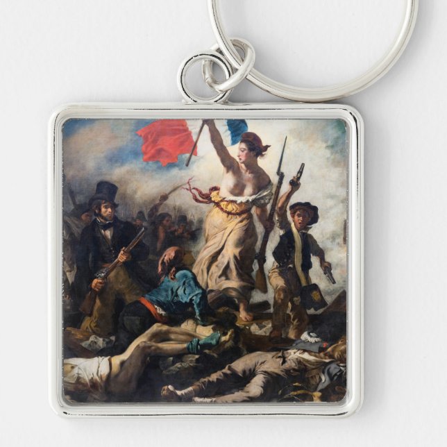 Chaveiro Eugene Delacroix - Liberdade Liderando o Povo (Frente)