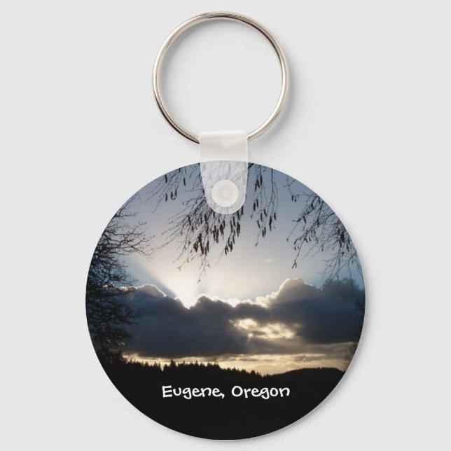 Chaveiro Eugene, Oregon Sunset (Frente)