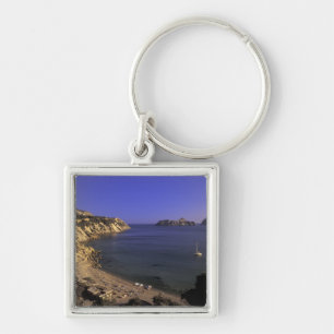 Chaveiro Europa, Espanha, Ilhas Baleares, Ibiza, Cala d'Hor