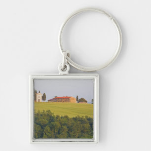 Chaveiro Europa; Itália; Toscana, Capela no Morro