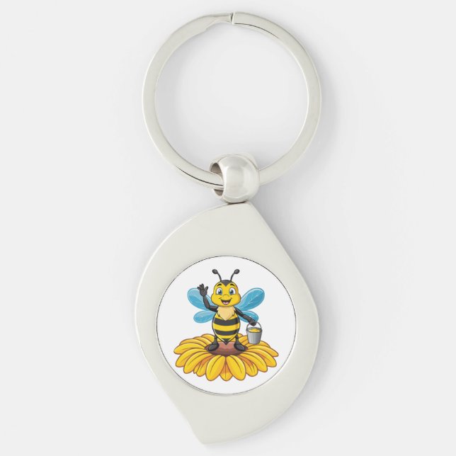 Chaveiro European honey bee (Frente)