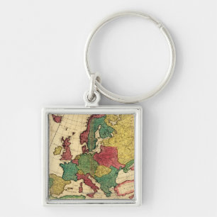 Chaveiro EuropePanoramic MapEurope