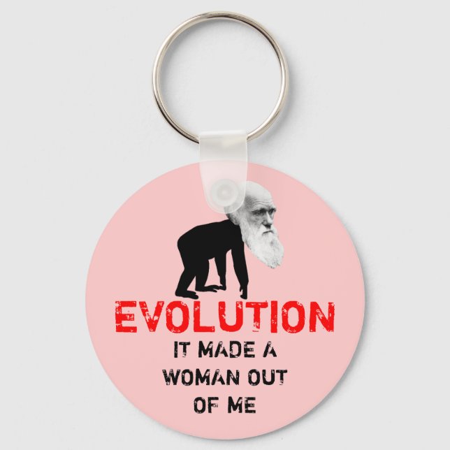 Chaveiro Evolução Darwin (Frente)