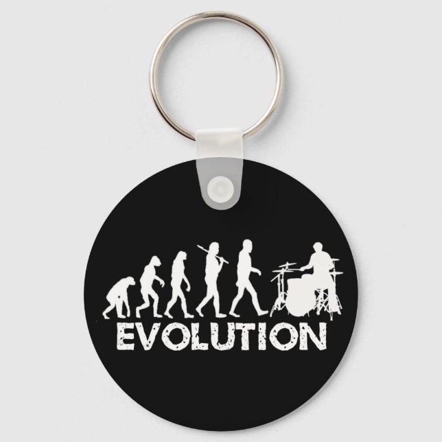 Chaveiro Evolução de um Drummer (Frente)