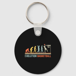 Chaveiro Evolução do Basquete - Jogadores de Basquete Jogam