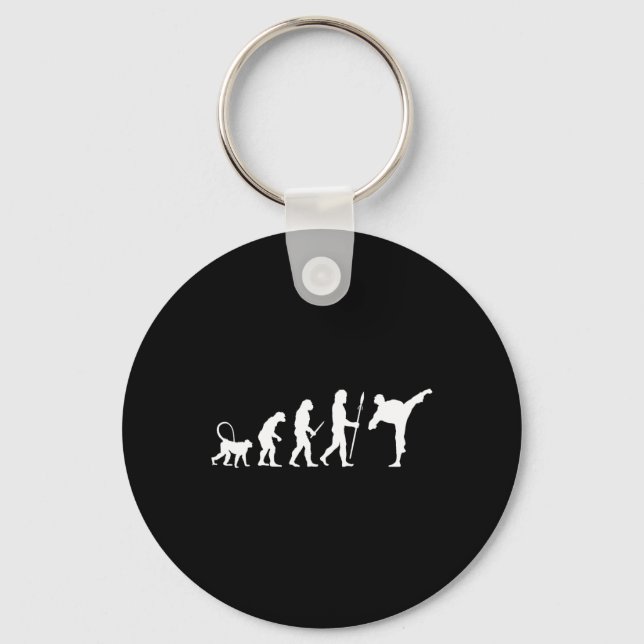Chaveiro Evolução do Karate (Frente)