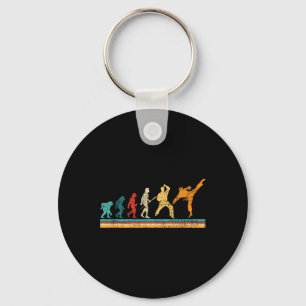 Chaveiro Evolução do Karate - Treinador de Artes Marciais K