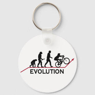 Chaveiro Evolução do Mountain bike