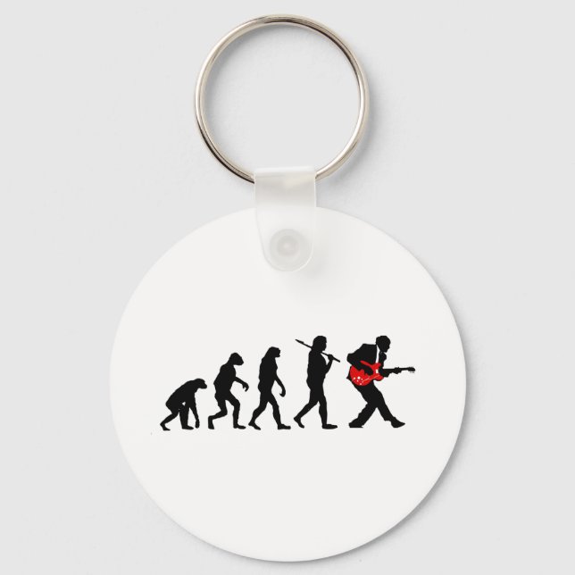 Chaveiro Evolução do violão (Frente)