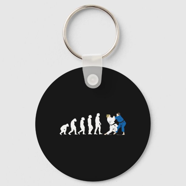 Chaveiro Evolução Judô Judoca Taekwondo Karatê Aikido (Frente)
