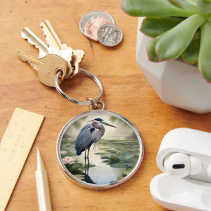 Chaveiro Excelente Blue Heron