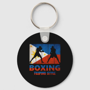 Chaveiro Excelente Filipino Estilo de Vintage Boxing