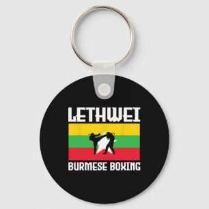 Chaveiro Excelente Lethwei Burmese Boxing Outfit Kick Mma K