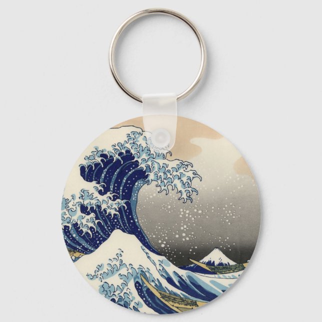Chaveiro Excelente Wave de Kanagawa (Frente)