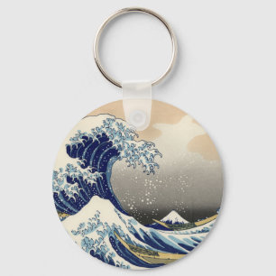 Chaveiro Excelente Wave Kanagawa - Pintura Japonesa