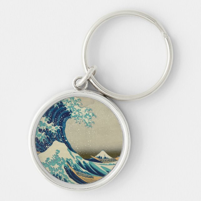 Chaveiro Excelente Wave off Kanagawa & Japonês Art /Japão (Frente)