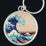 Chaveiro Excelente Wave Off Kanagawa Japonês Vintage Fine A<br><div class="desc">Katsushika Hokusai A Onda de Excelente Off Kanagawa (1830) A Onda de Excelente de Kanagawa, também conhecida como A Onda de Excelente ou simplesmente A Onda, é um impressão de ukiyo-e do artista japonês Hokusai, publicado entre 1830 e 1833 no final do período Edo como o primeiro impressão série kusai...</div>