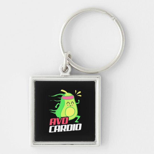 Chaveiro Exercício Avocado Cardio (Frente)