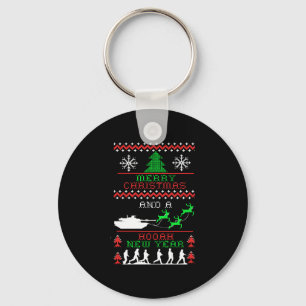 Chaveiro Exército Feliz de Natal Ano Novo
