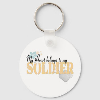 Chaveiro Exército meu coração1