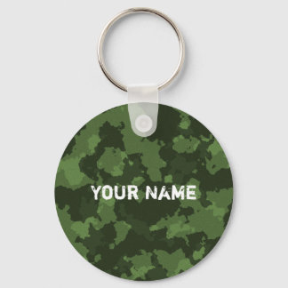 Chaveiro Exército Verde Camo Militar