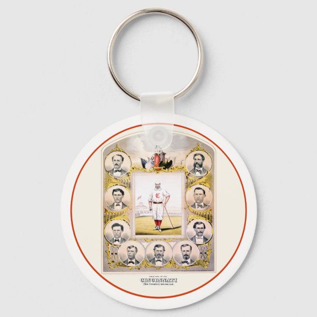 Chaveiro Existências Vermelhas 1869 (Frente)