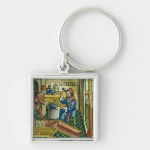 Chaveiro Êxodo 31 2-8 Bezalel e Oholiab que fazem a arca o