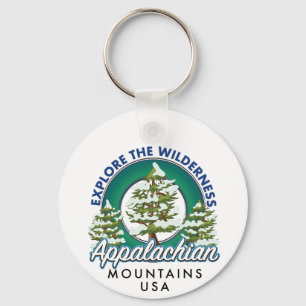 Chaveiro Explorar a natureza das montanhas Appalachian