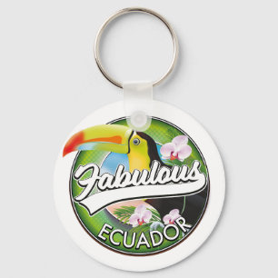 Chaveiro Explore logotipo fabuloso do Equador