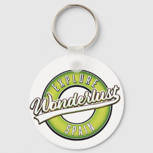 Chaveiro Explore o Wonderlust da Espanha