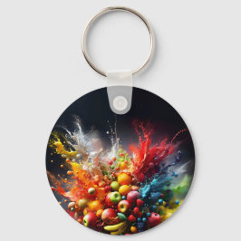 Chaveiro explosão de fruta