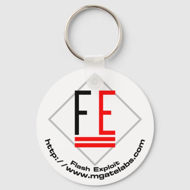 Chaveiro Explosão em Flash (Frente)