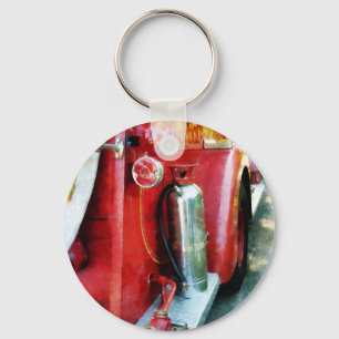 Chaveiro Extintor no carro de bombeiros
