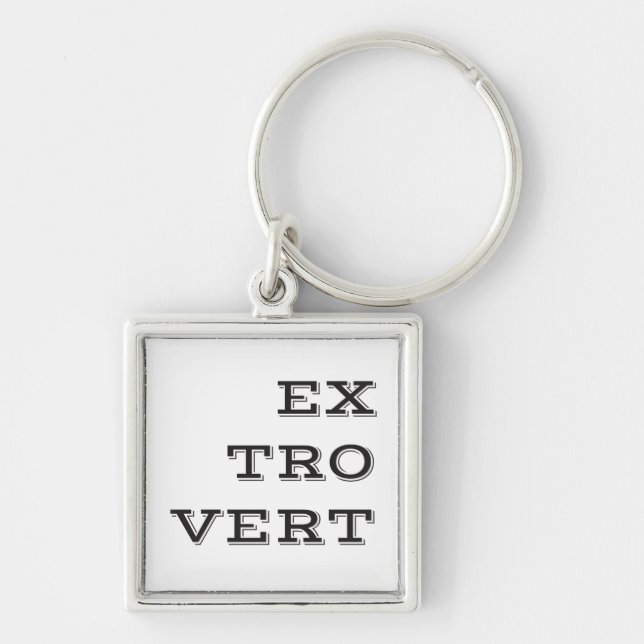 Chaveiro Extrovertido (Frente)