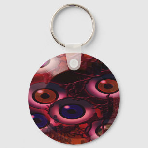 Chaveiro eyeballz de flutuação