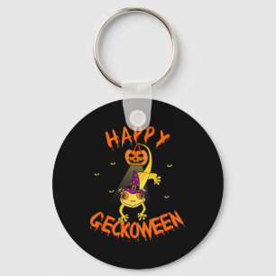 Chaveiro Eyelash Gecko Pumpkin, Deitada Deitada em Cuta do