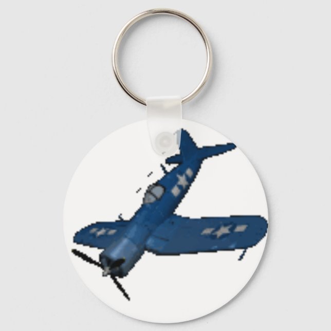 CHAVEIRO F4U4 CORSAIR EM UM DIVULGAMENTO (Frente)