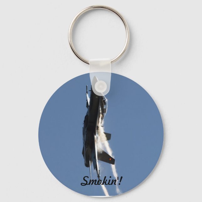 Chaveiro F/A-18 Fighter Plane Air Show Stunt (Frente)