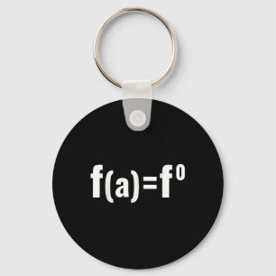 Chaveiro F(a)=f0 Math Equation - F.a.f.o American Politica
