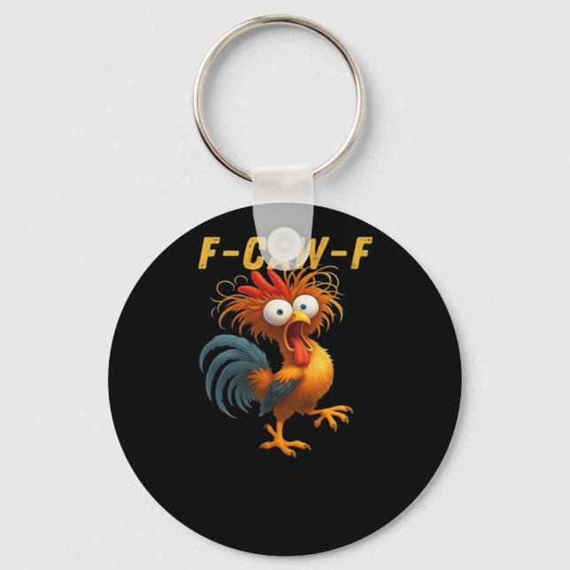 Chaveiro F-Caw-F-Chicken Essencial Clássico Retro (Frente)