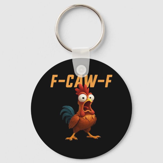 Chaveiro F-Caw-F Chicken Funny Chicken F-Caw-F Gear Retro G (Frente)