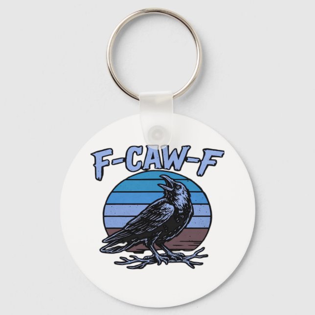 Chaveiro F-Caw-F Classic Funny Retro (Frente)