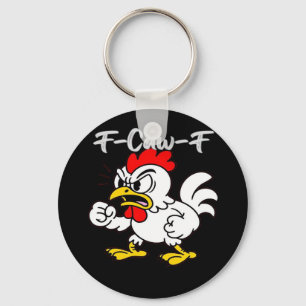 Chaveiro F-Caw-F Clássico Casual Criativo
