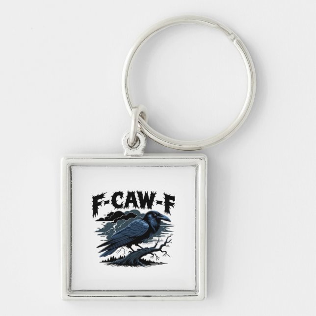 Chaveiro F-Caw-F Clássico Criativo Casual (Frente)