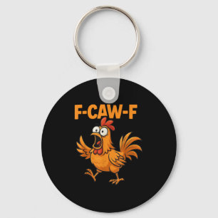 Chaveiro F-caw-f Crow Funny Fcawf Black Bird Meme G