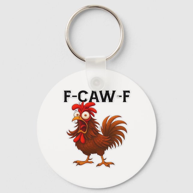 Chaveiro F-Caw-F Frango Clássico (Frente)