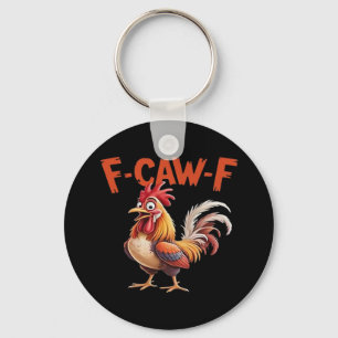 Chaveiro F-Caw-F Frango Clássico Estilo Criativo